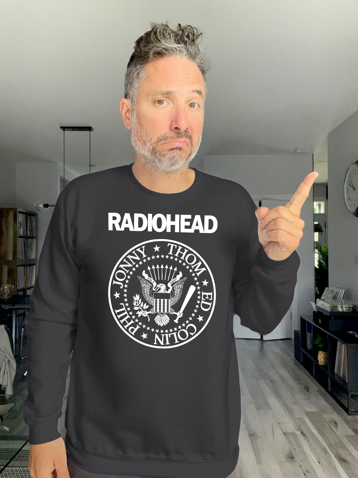 Crewneck - RADIOHEAD RAMONES - Unisex