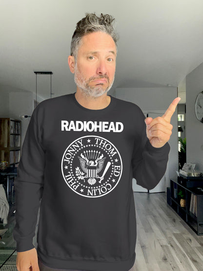 Crewneck - RADIOHEAD RAMONES - Unisex