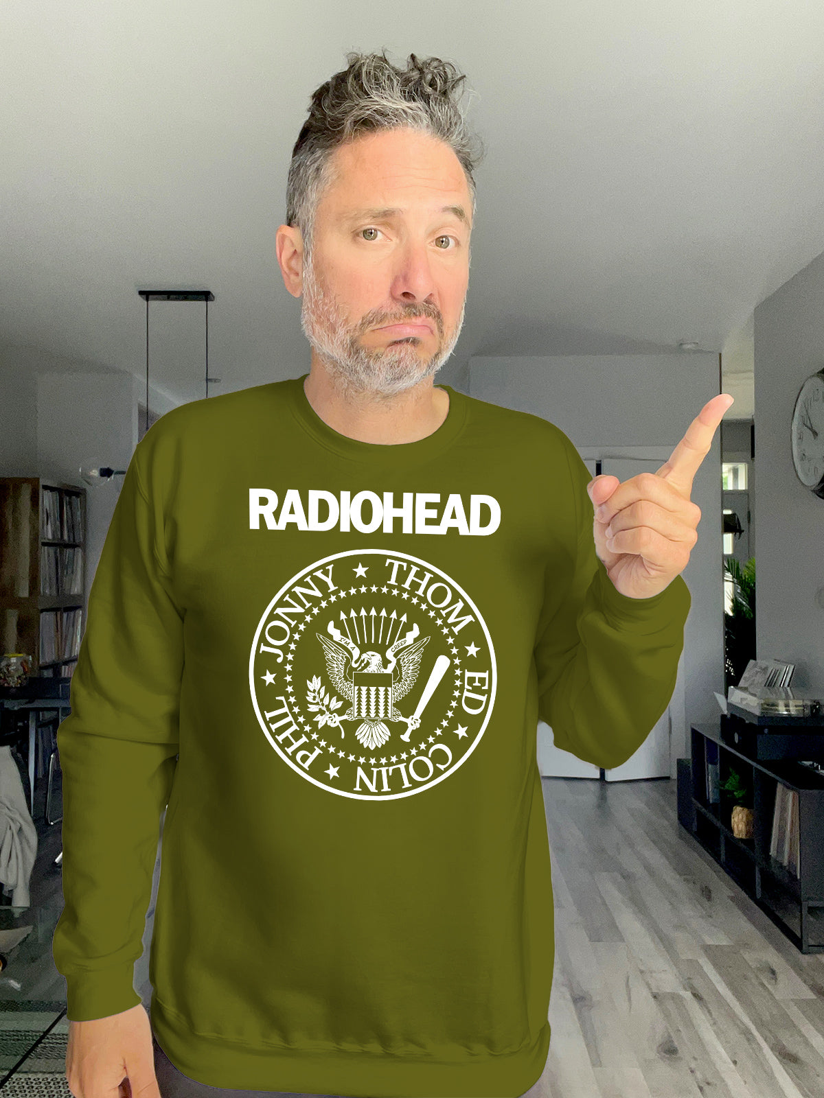 Crewneck - RADIOHEAD RAMONES - Unisex