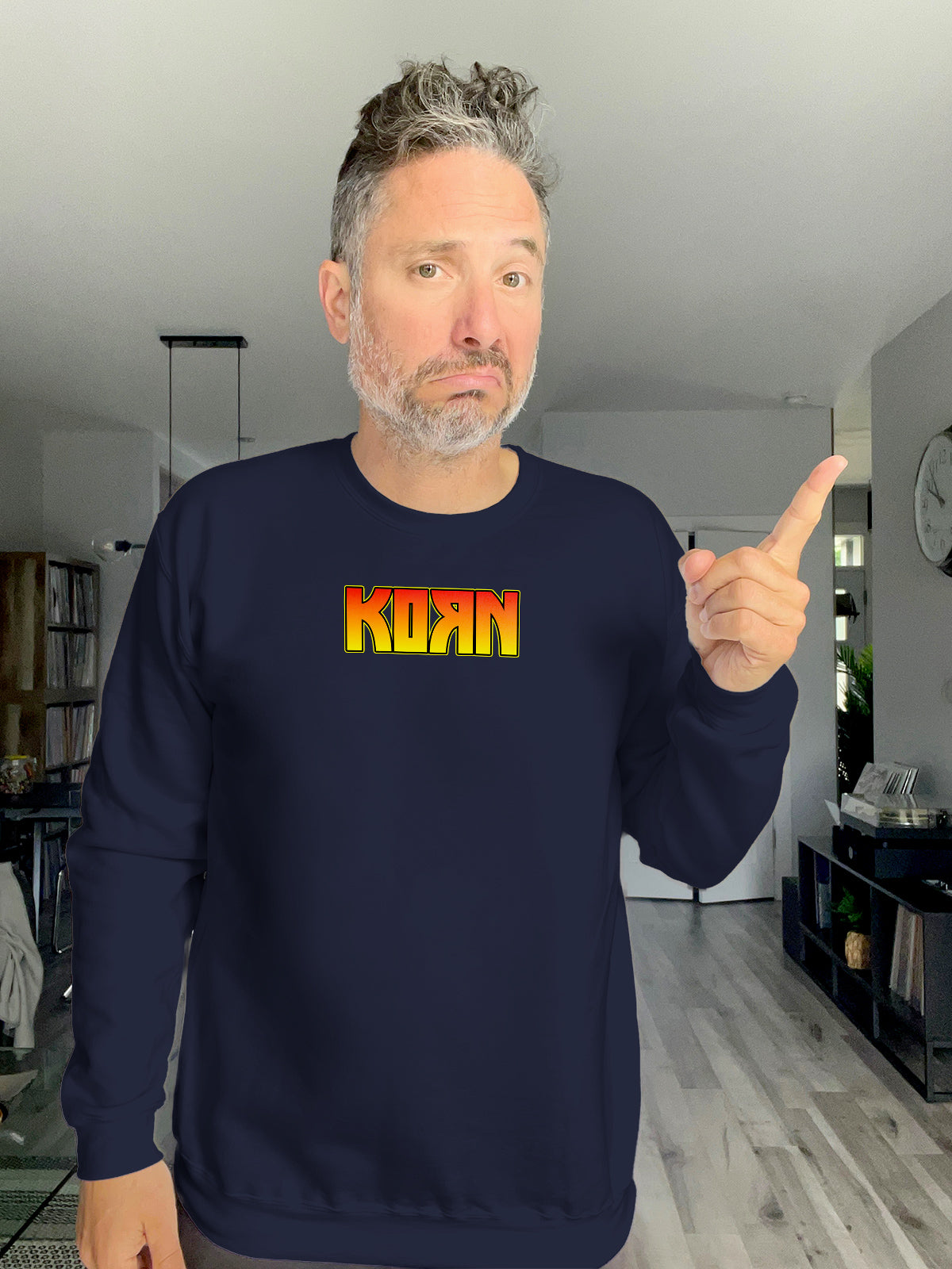 Crewneck - KISS KORN - Unisex