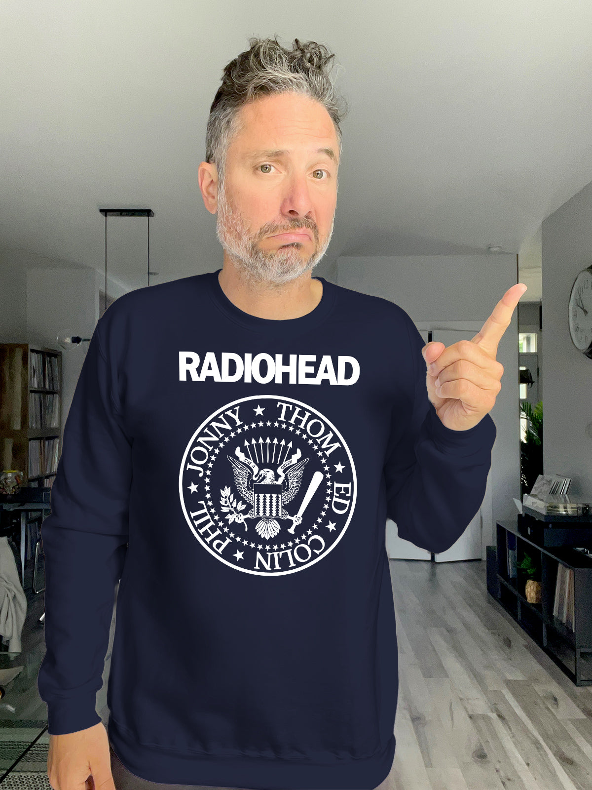 Crewneck - RADIOHEAD RAMONES - Unisex
