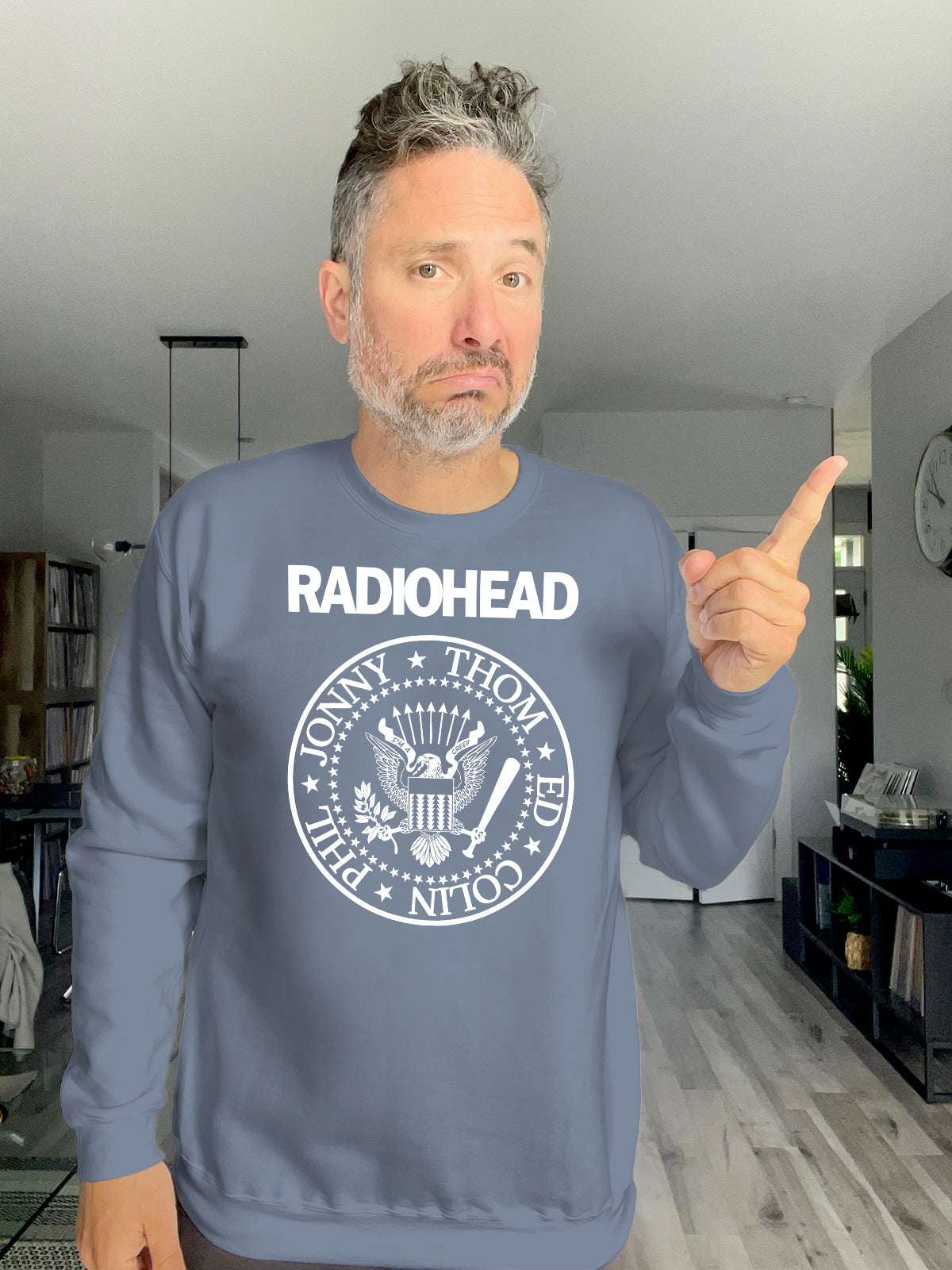 Crewneck - RADIOHEAD RAMONES - Unisex