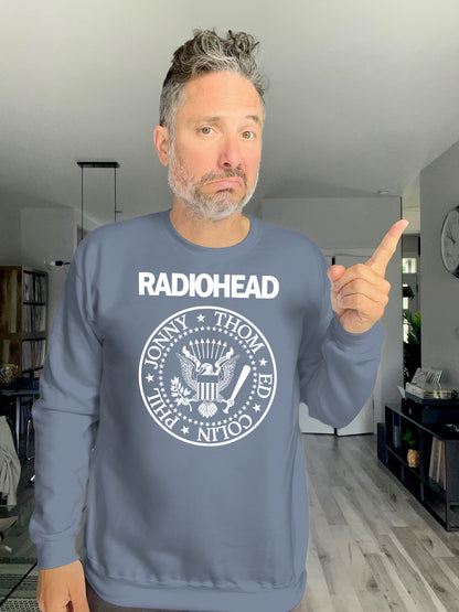 Crewneck - RADIOHEAD RAMONES - Unisex