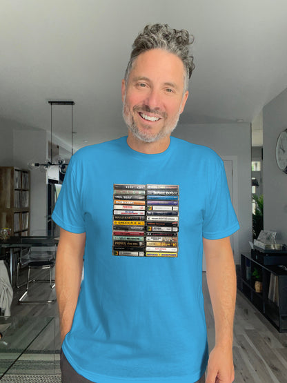 90s music tape cassettes T-Shirt