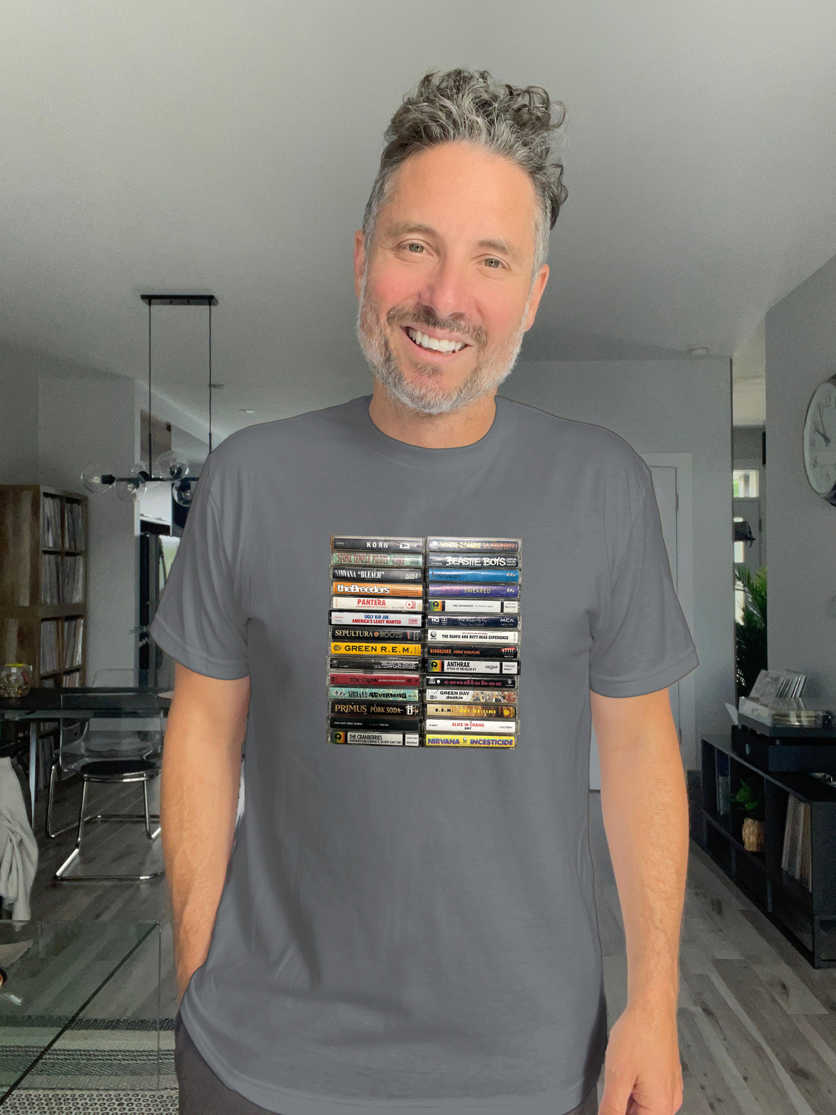 90s music tape cassettes T-Shirt