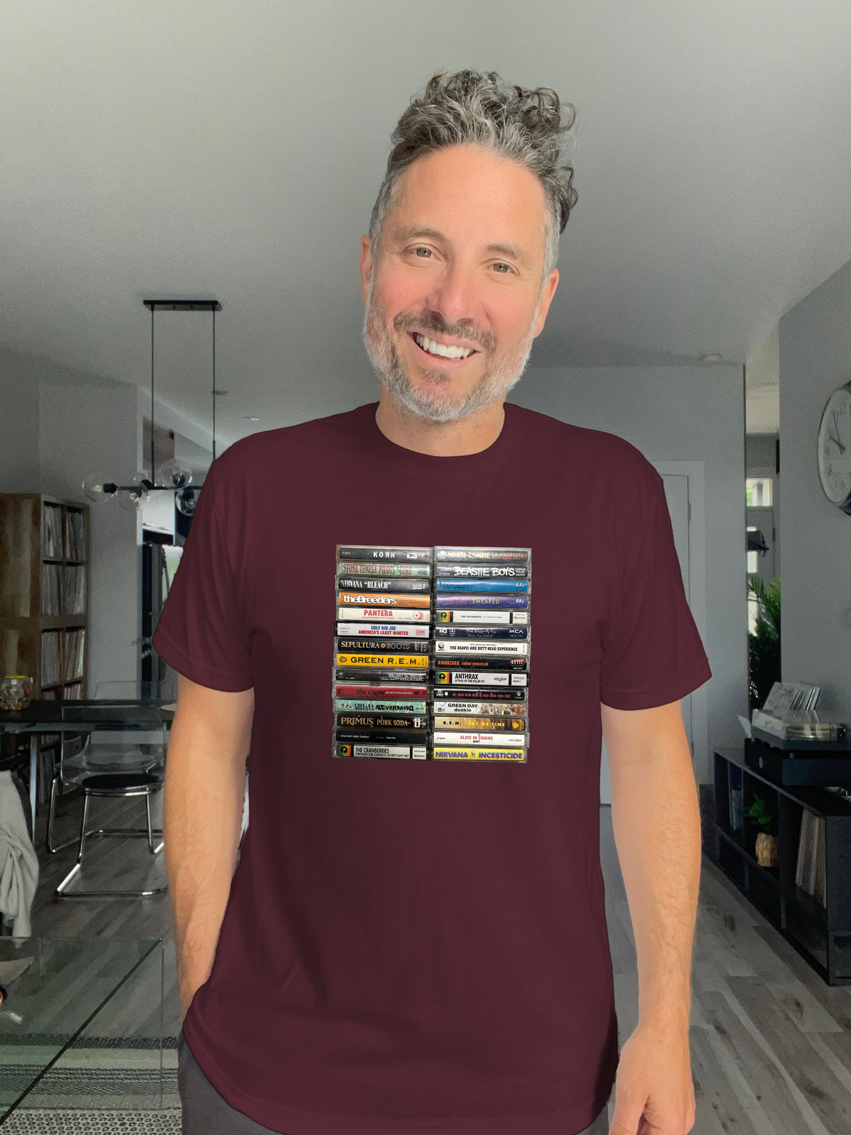 90s music tape cassettes T-Shirt