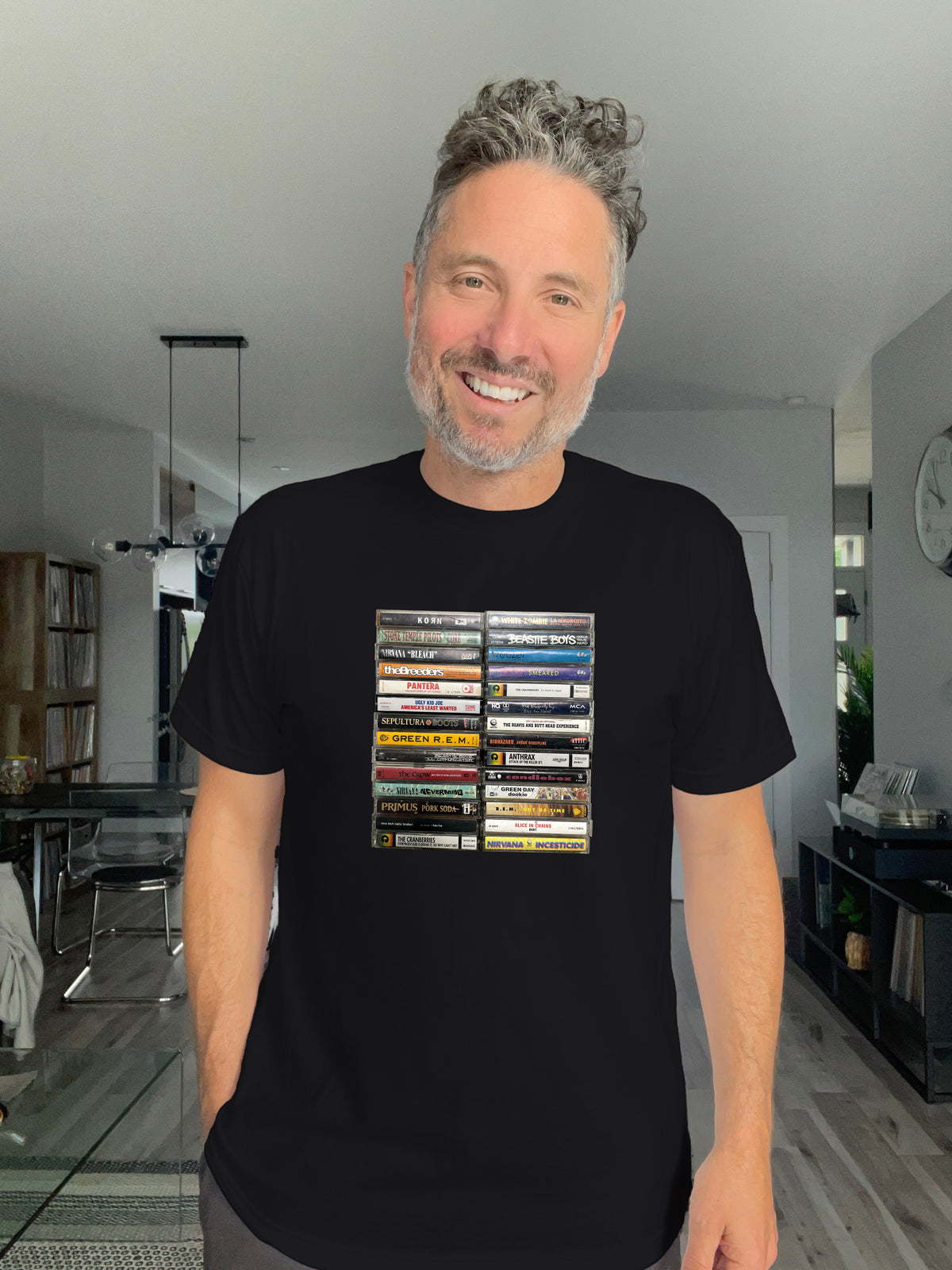90s music tape cassettes T-Shirt