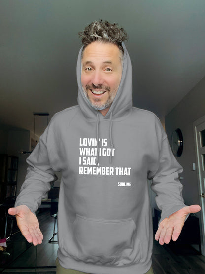 Hoodie - Lyrics What I Got - Unisex